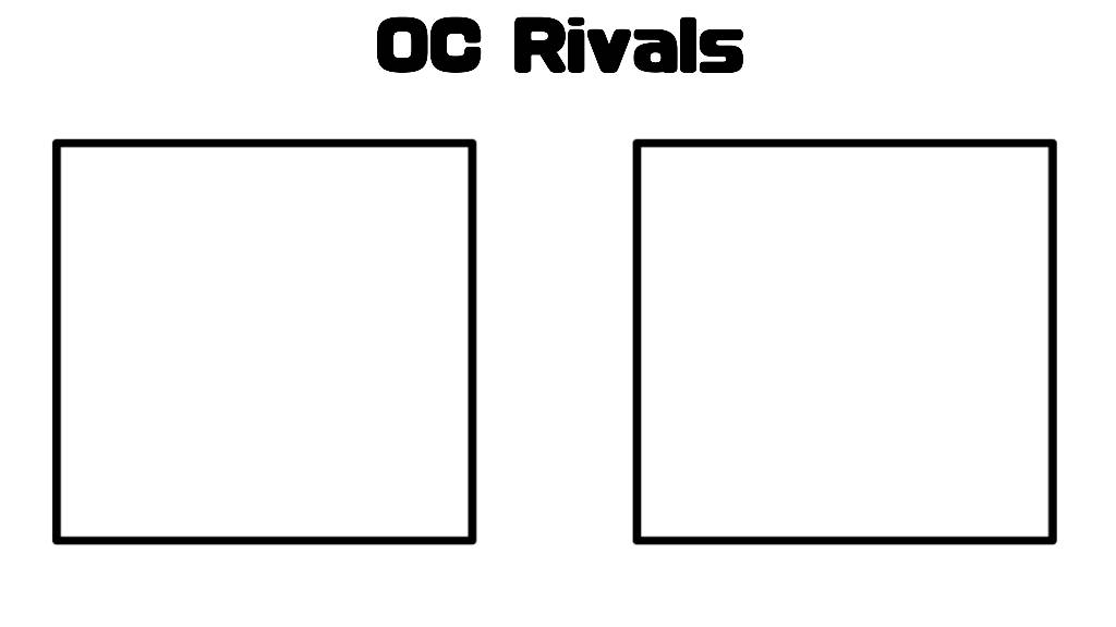 OC Rivals Template by JacksonTheHedgehog67 on DeviantArt