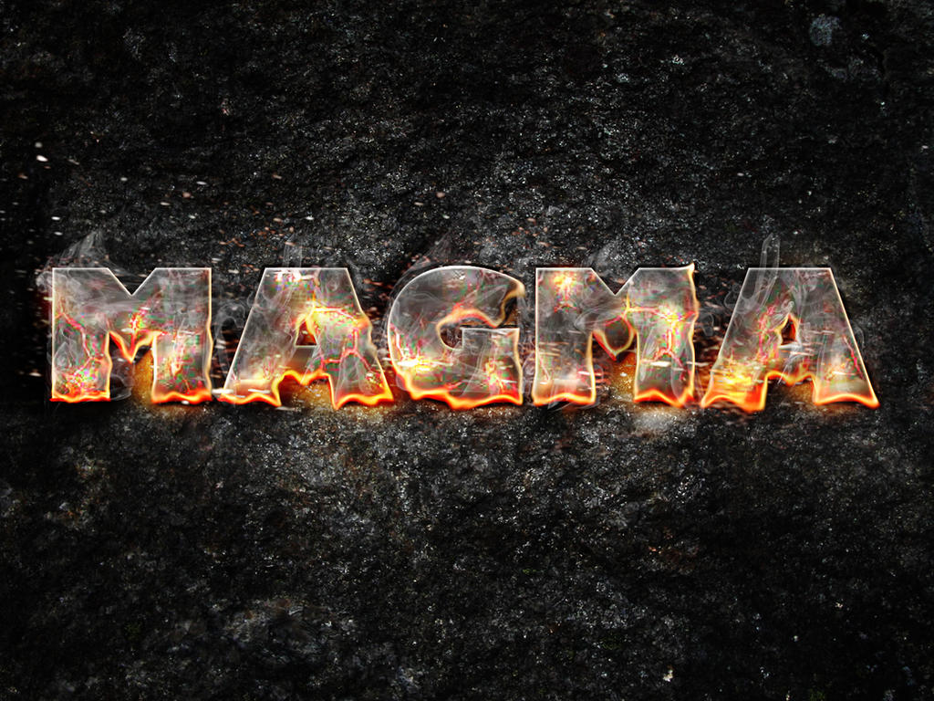 Magma Lettering Magma Letters by leftee123 on DeviantArt