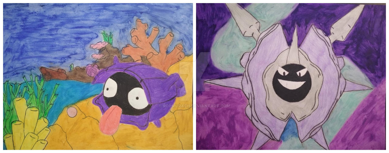 Shellder Family by robmurach on DeviantArt