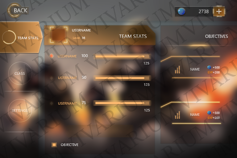 COD inspired ui by VIVARlUM on DeviantArt