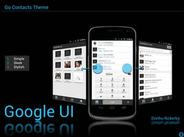 Go Contacts Theme - Google UI