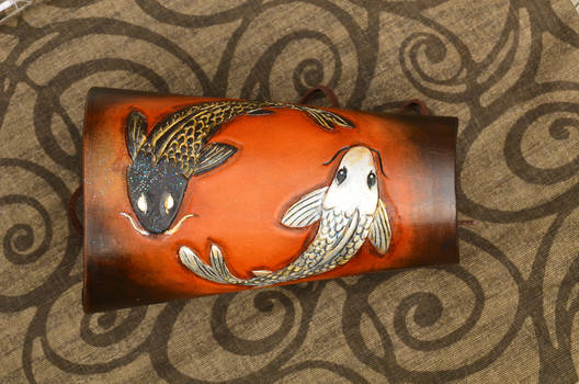 Koi Fish Archery Arm Guard