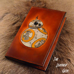 BB8 leather journal