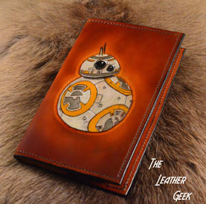 BB8 leather journal