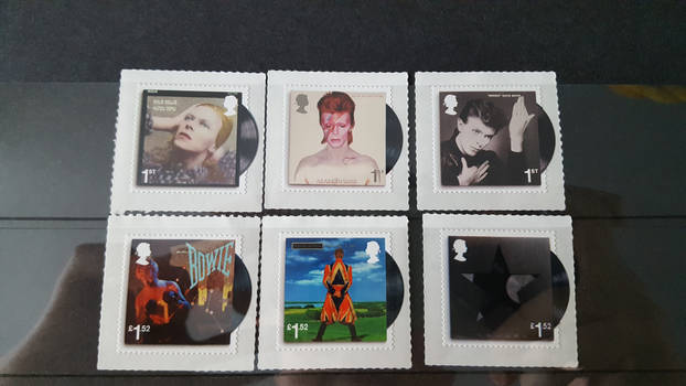 DAVID BOWIE STAMPS!!!!