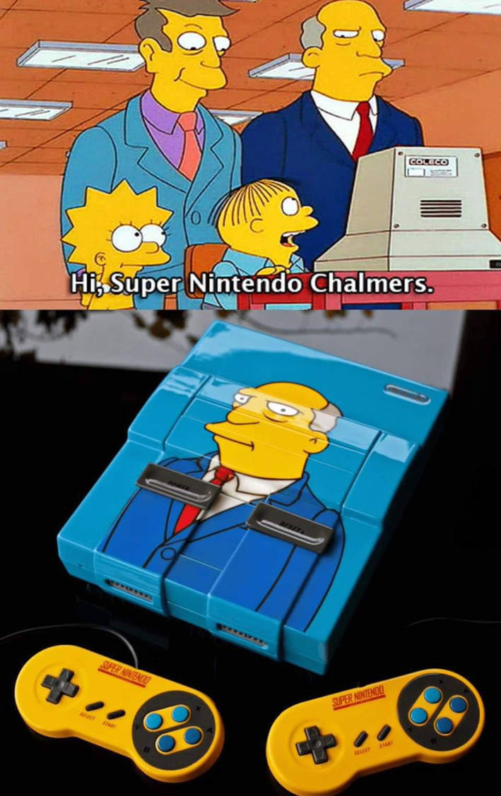 Super Nintendo Chalmers By GaryNintendoChalmers On DeviantArt super-nintendo-chalmers-by-garynintendochalmers-on-deviantart