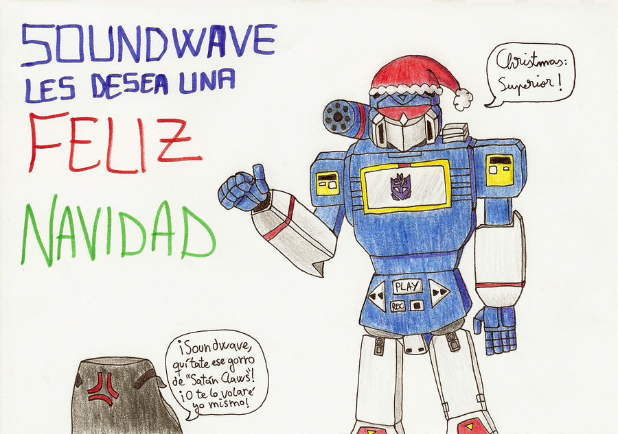 Soundwave les desea una Feliz Navidad