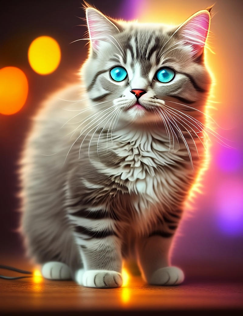 Adorable Kitty by mattyartgallery on DeviantArt