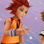 Young Axel and Roxas