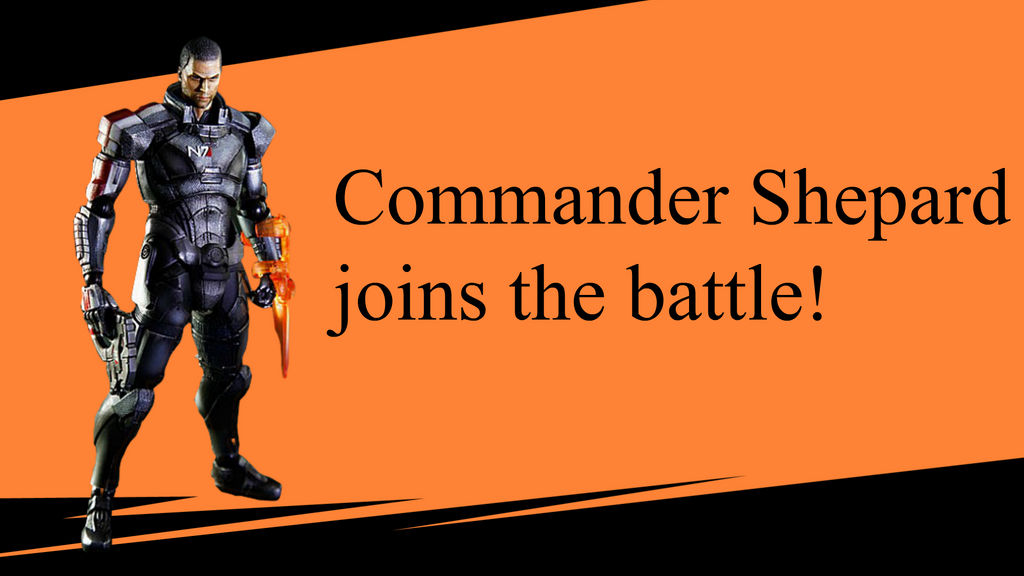 Commander Shepard joins the battle by BrownPen0 on DeviantArt