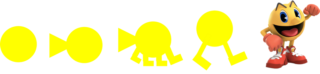 Evolution of Pacman by BrownPen0 on DeviantArt