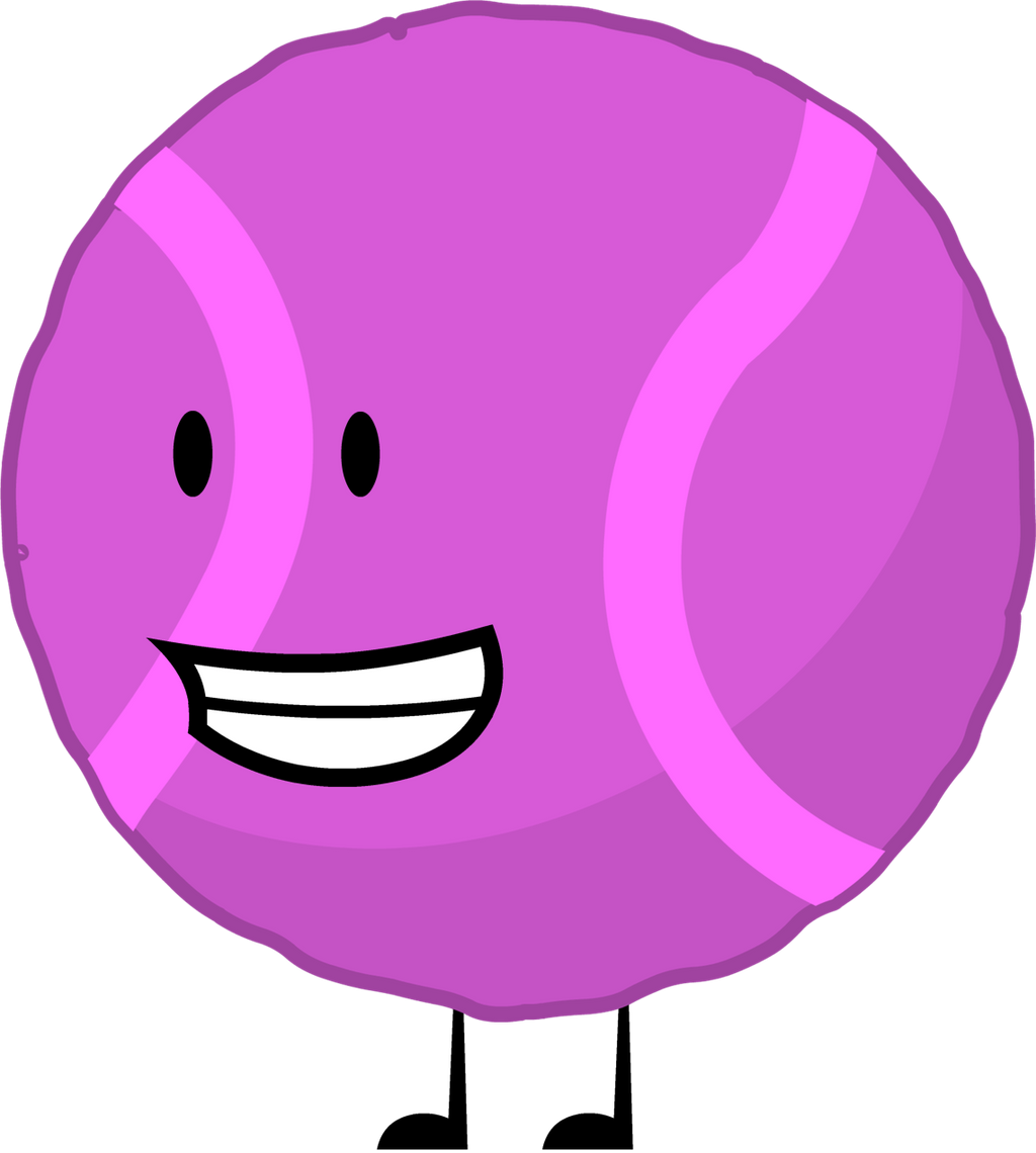 Pink Tennisball (recommended character from BFDI) by BrownPen0 on ...