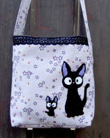 jiji and kitten hand bag