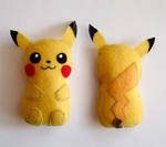 Pikachu pokemon plushie by yael360