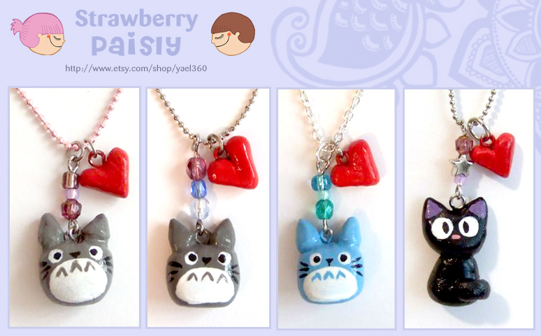 Totoro necklace and more