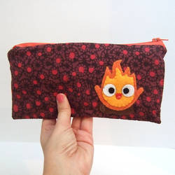 Calsifer (fire demon) pouch - pencil case