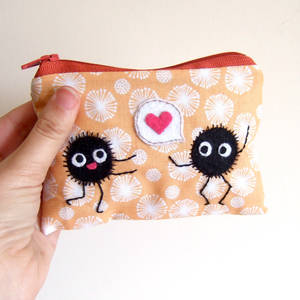 Adorable soot pouch