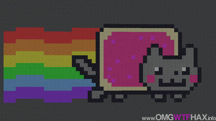 Minecraft - Nyan Cat by shadex00x