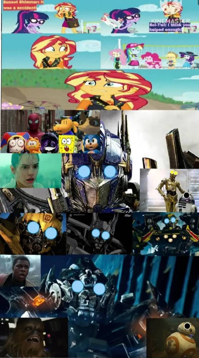 Guardians gets shocked to humane 6 blame sunset by glitcz on DeviantArt