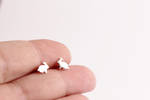 Rabbit Studs by sweetnovember81