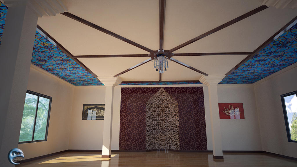 Mosque Front Interior Edit By Signora3d On Deviantart