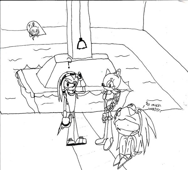 sonic at the aquatic mine by 11knucles on DeviantArt