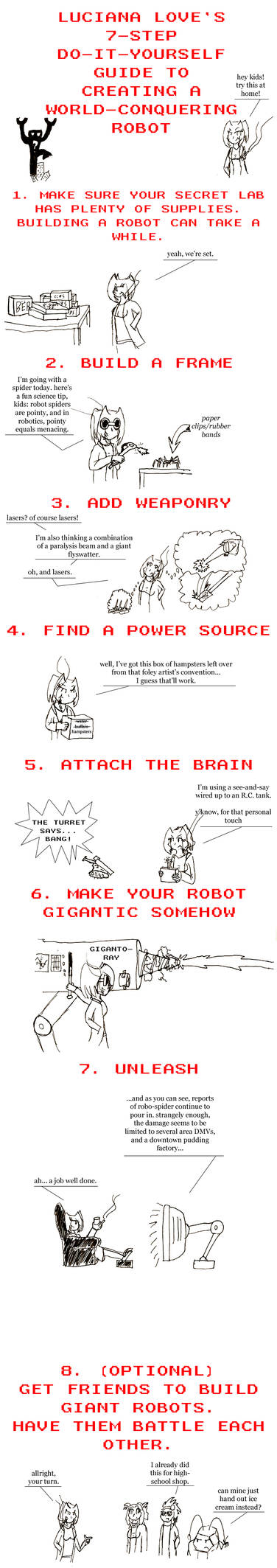 cd: Luci's 7-step robo guide