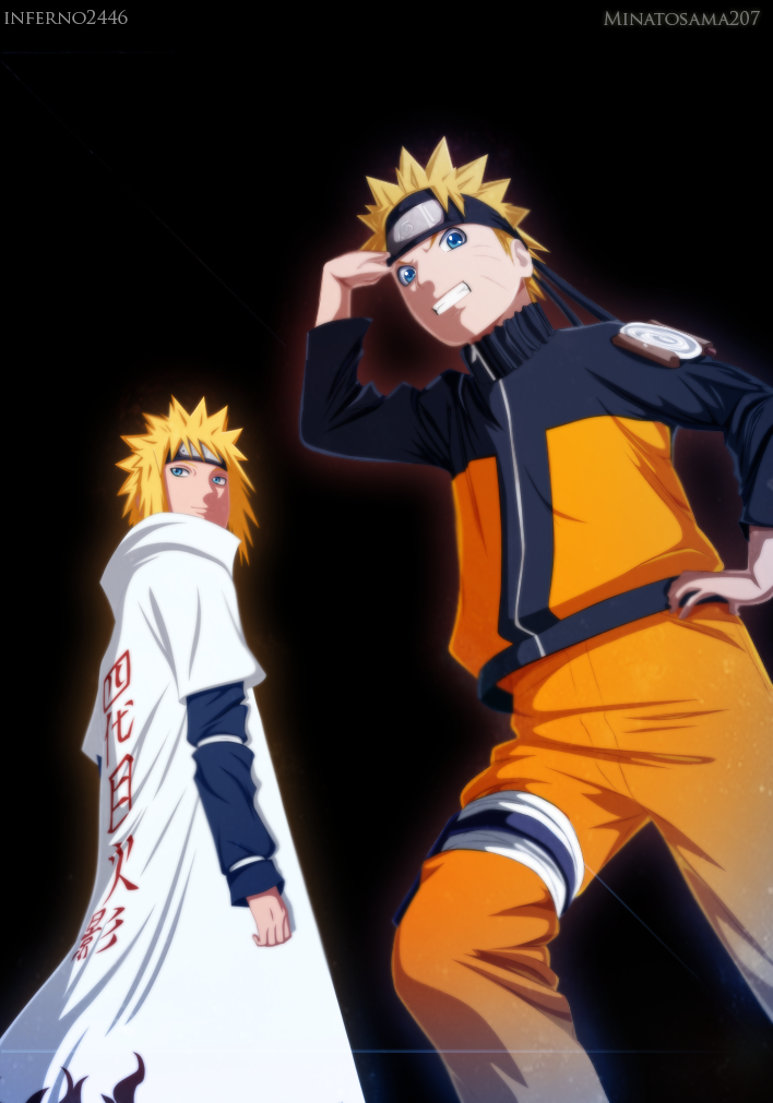 Naruto and Minato