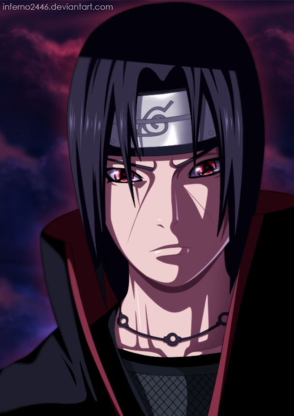 Uchiha Itachi - Naruto Shippuden by WermaC on DeviantArt