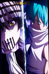 Soul Eater:Death the Kid vs Black Star