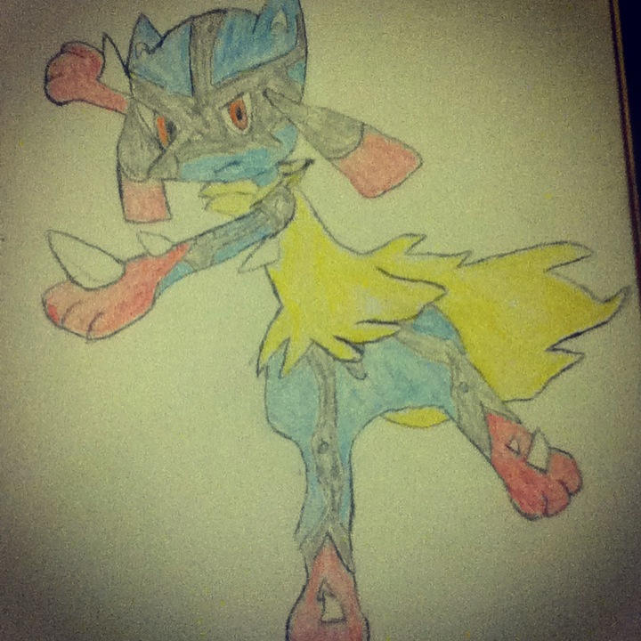 Mega Riolu by Ninjaspiny1 on DeviantArt
