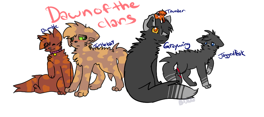 Warrior Cats: Dawn of the Clans / Characters - TV Tropes
