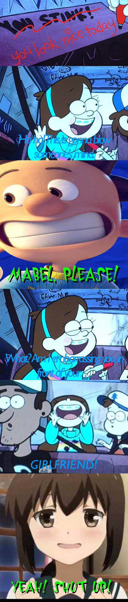 Mabel Teases Nate In Front Of Fubuki By NeominationTechno841 On DeviantArt mabel-teases-nate-in-front-of-fubuki-by-neominationtechno841-on-deviantart