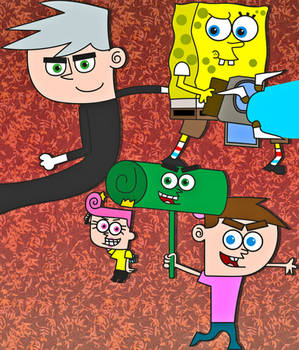 Nicktoons Battle In Volcano Island