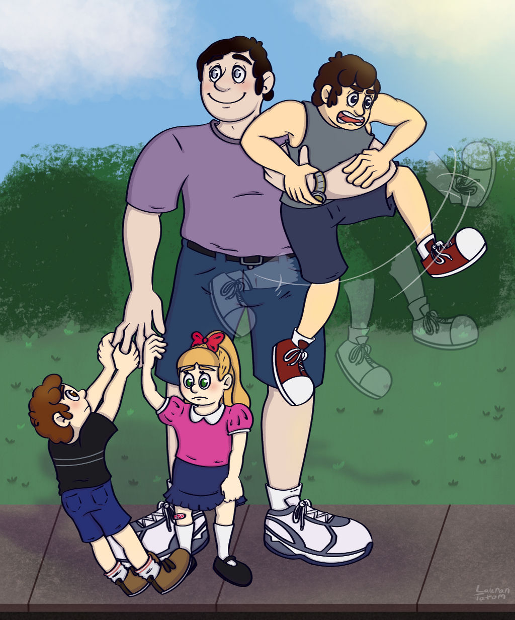 An Afton Family Outing by VictoriaLolo on DeviantArt