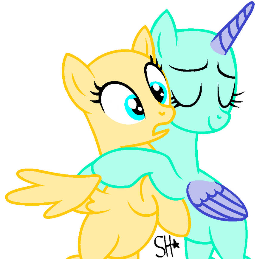 Hug Base MLP Base 2 - Happy Hugs! by SweetHoney-Bases on DeviantArt
