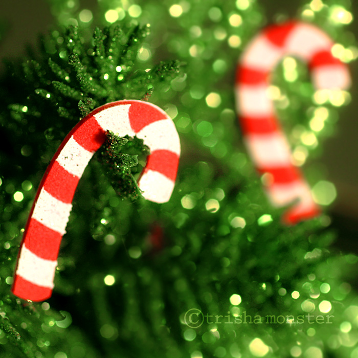 candycanes 'n bokeh