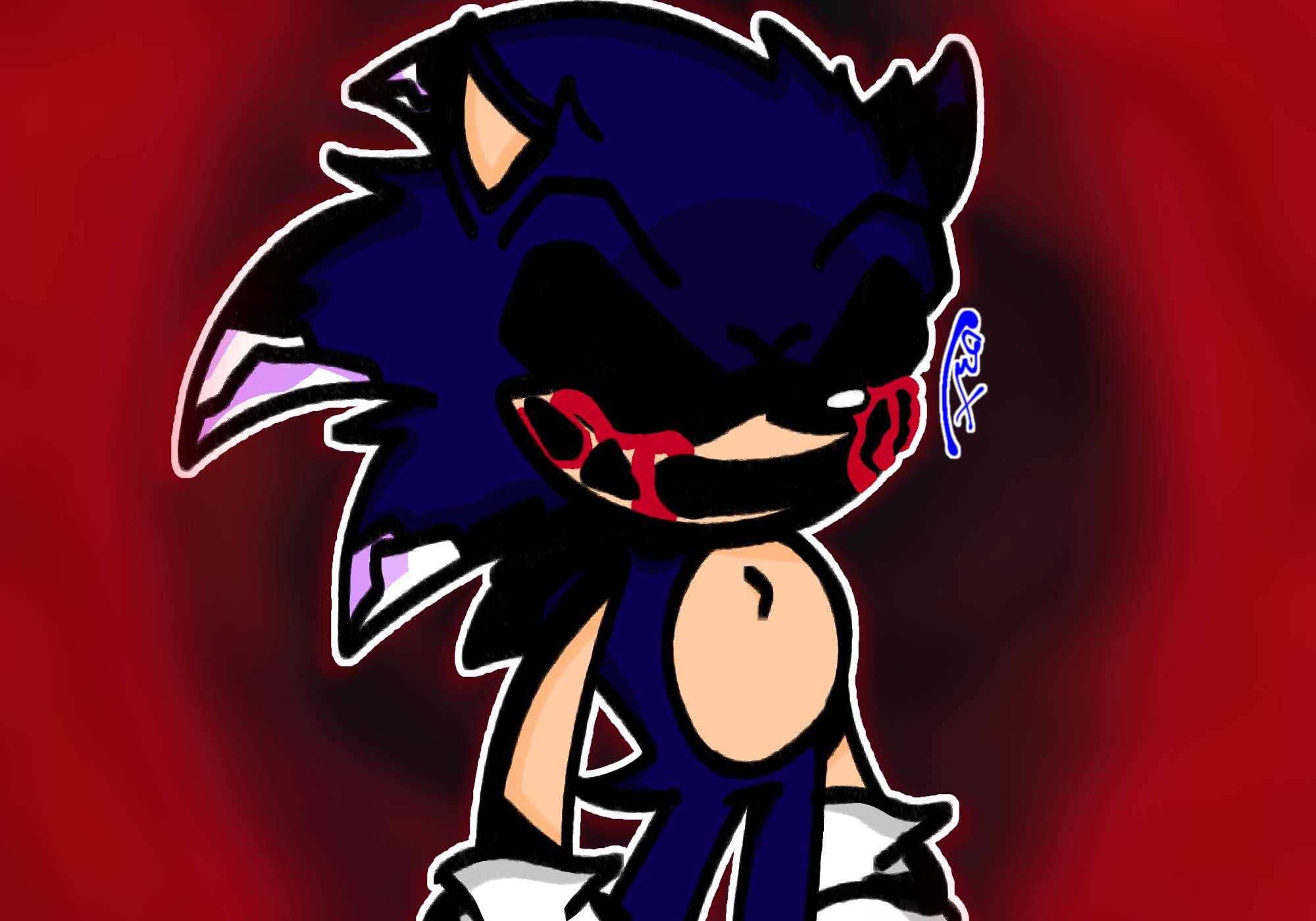 FNF sonic.exe you cant run 3.0 body part by SonicJrthecoolest on DeviantArt