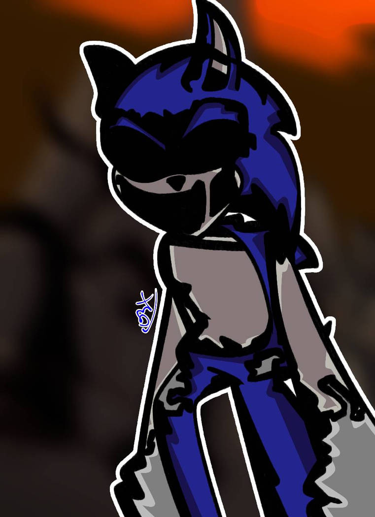 Sonic.exe Faker from Fnf by BorisbrRblx on DeviantArt