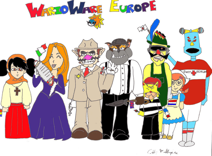 WarioWare Europe-Color