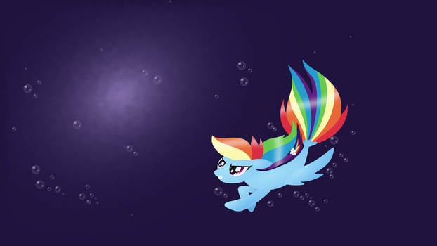 Rainbow Sea Pony
