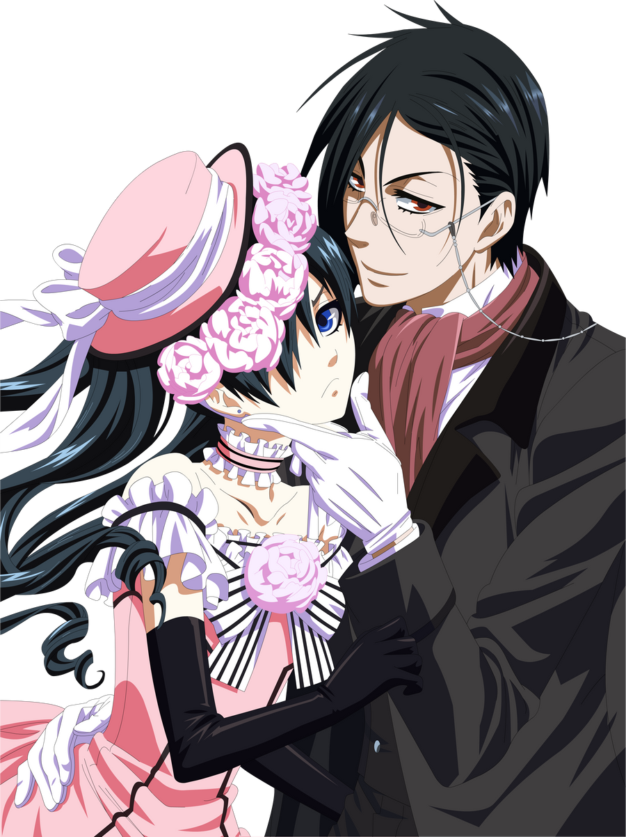 Ciel and Sebastian Vector