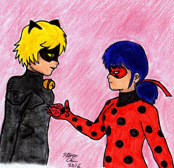 Miraculous Ladybug - Valentine's Day by Rocket-Stevo on DeviantArt