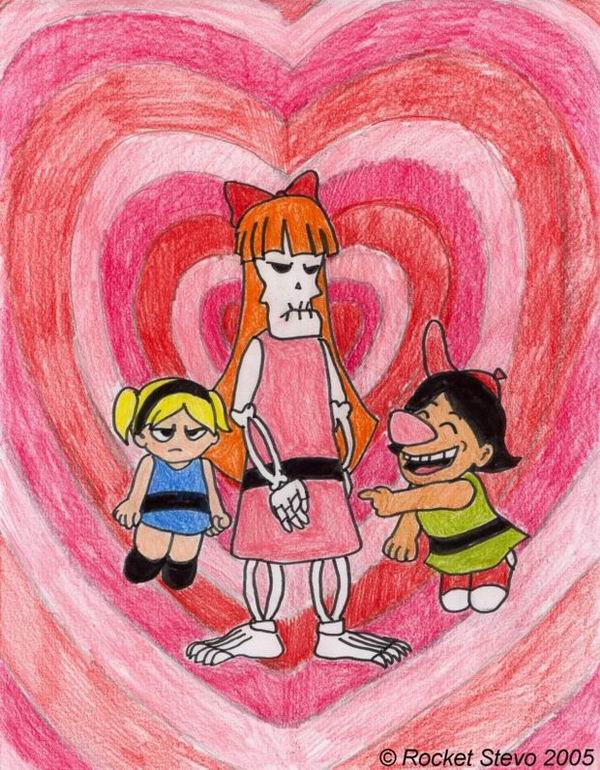 Grim, Mandy, and Billy as PPG