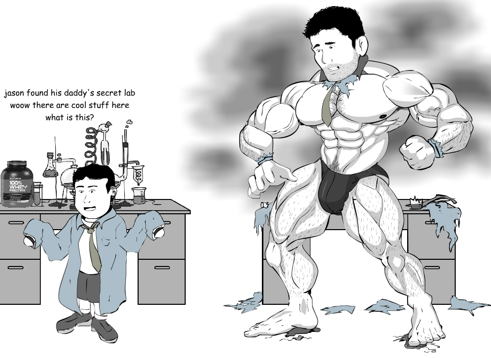 Jason Muscle Growth by Salvador503 on DeviantArt