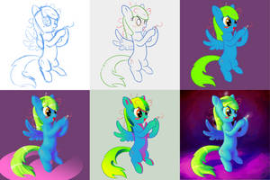 Stitches hoof (example commissions.) by halemartist Stitches hoof (example commissions.) by halemartist