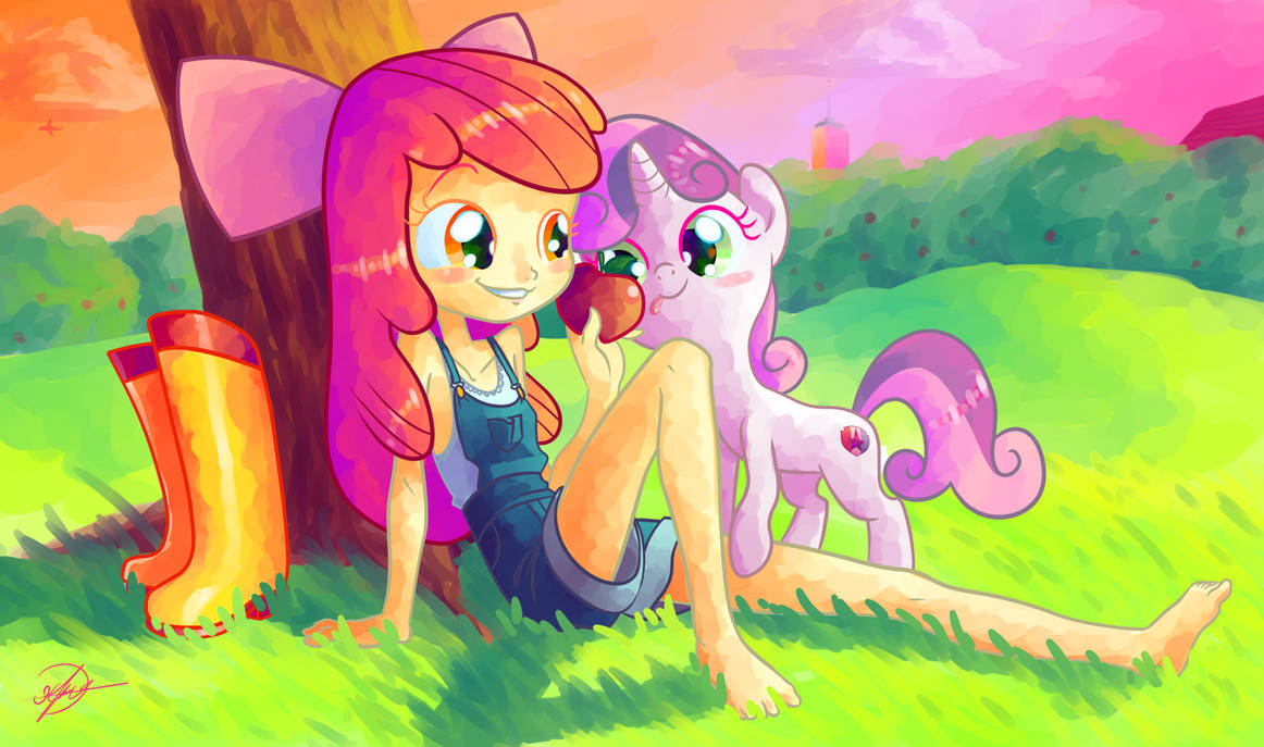 My sweet friend by halemartist My sweet friend by halemartist
