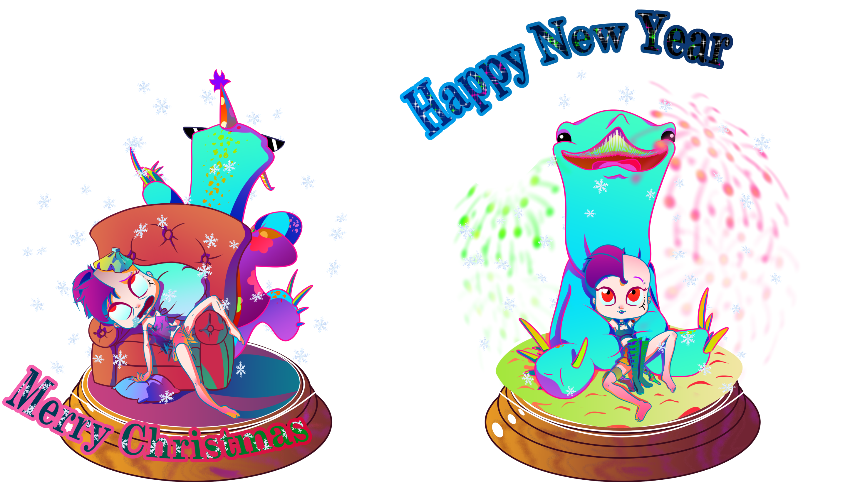 Merry christmas and happy new year 2015-2016