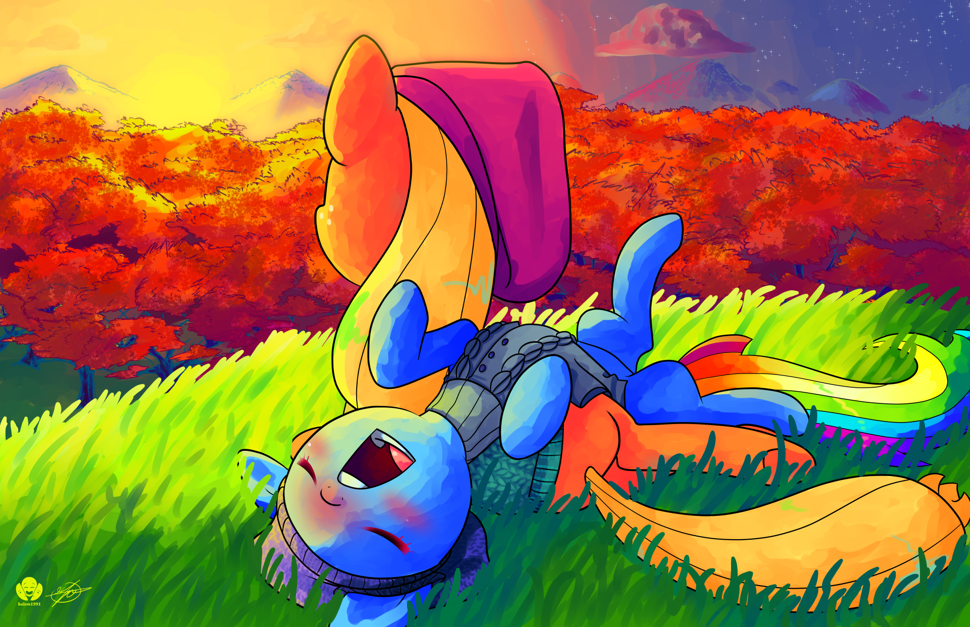 Autumn apples