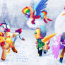 Snow war